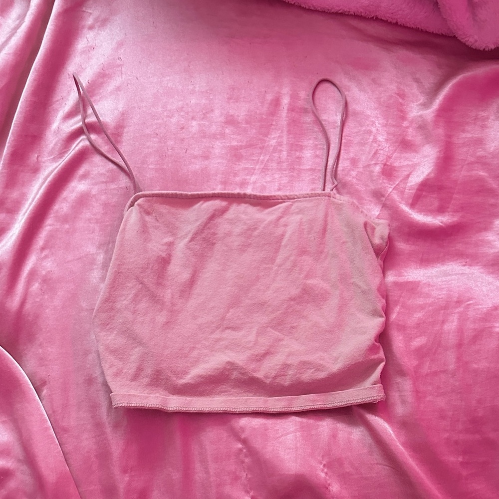 Urban Planet Pink Spaghetti Strap Top
